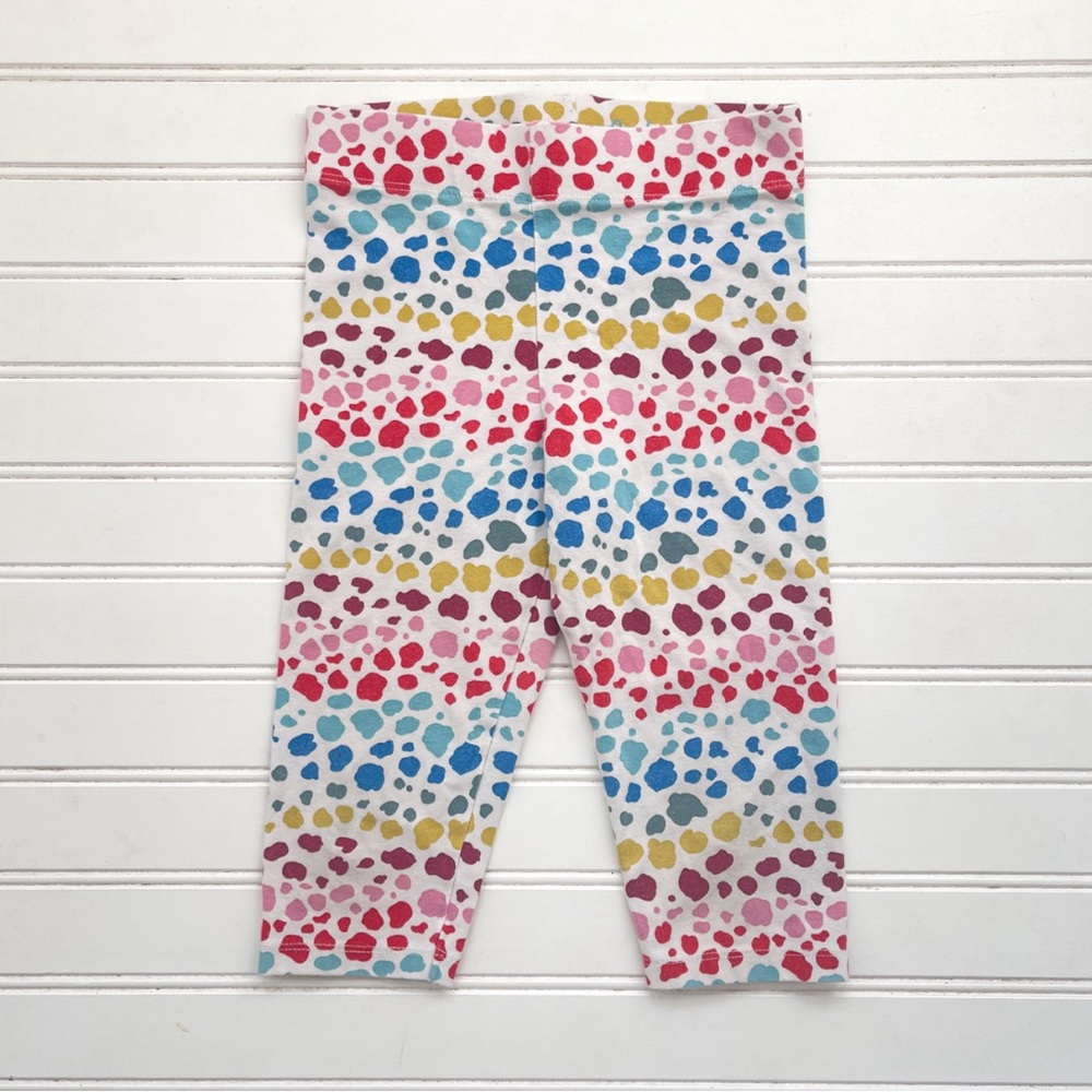 MINI BODEN VGUC Colorful Rainbow Classic Crop Length Leggings